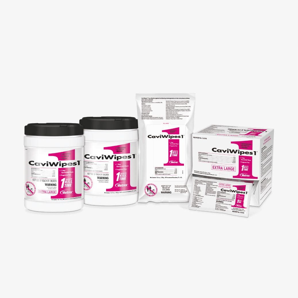 CaviWipes1™ - 1-Minute, 1-Step Disinfecting Towelettes