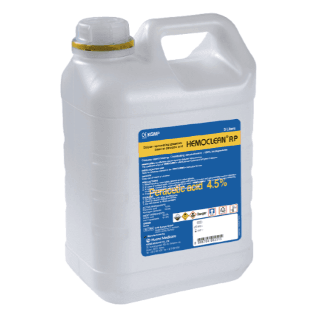 HemoClean RP Cleaning and Disinfection Solution for Hemodialyzers
