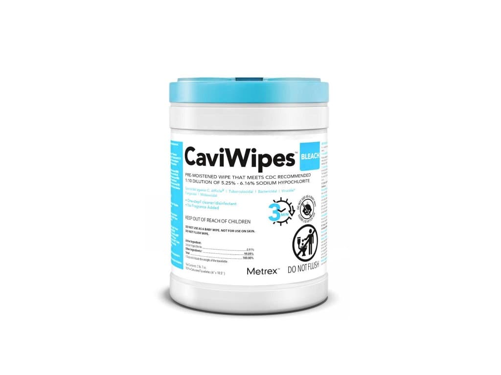 CaviWipes™ Bleach Disinfecting Wipes (kills C. difficile)