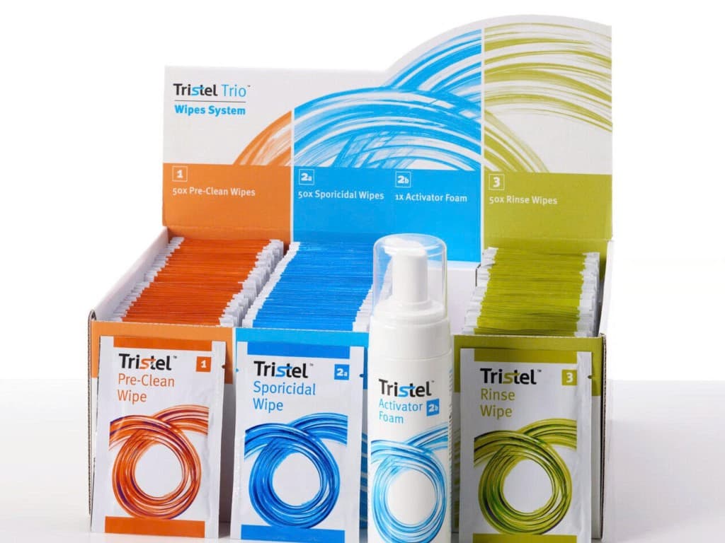 Tristel Trio Wipes System